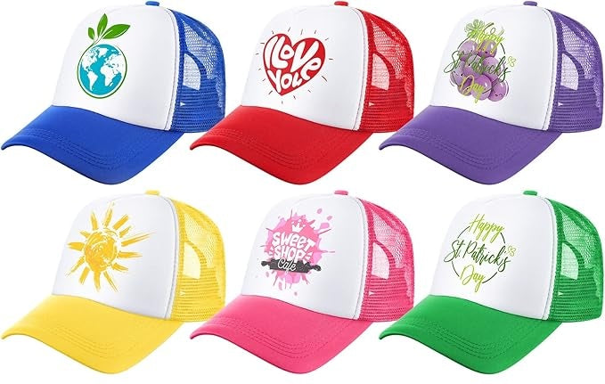Coloured Mesh Cap