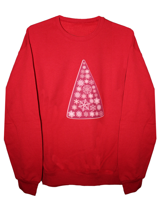 Snowflake Tree Crewneck