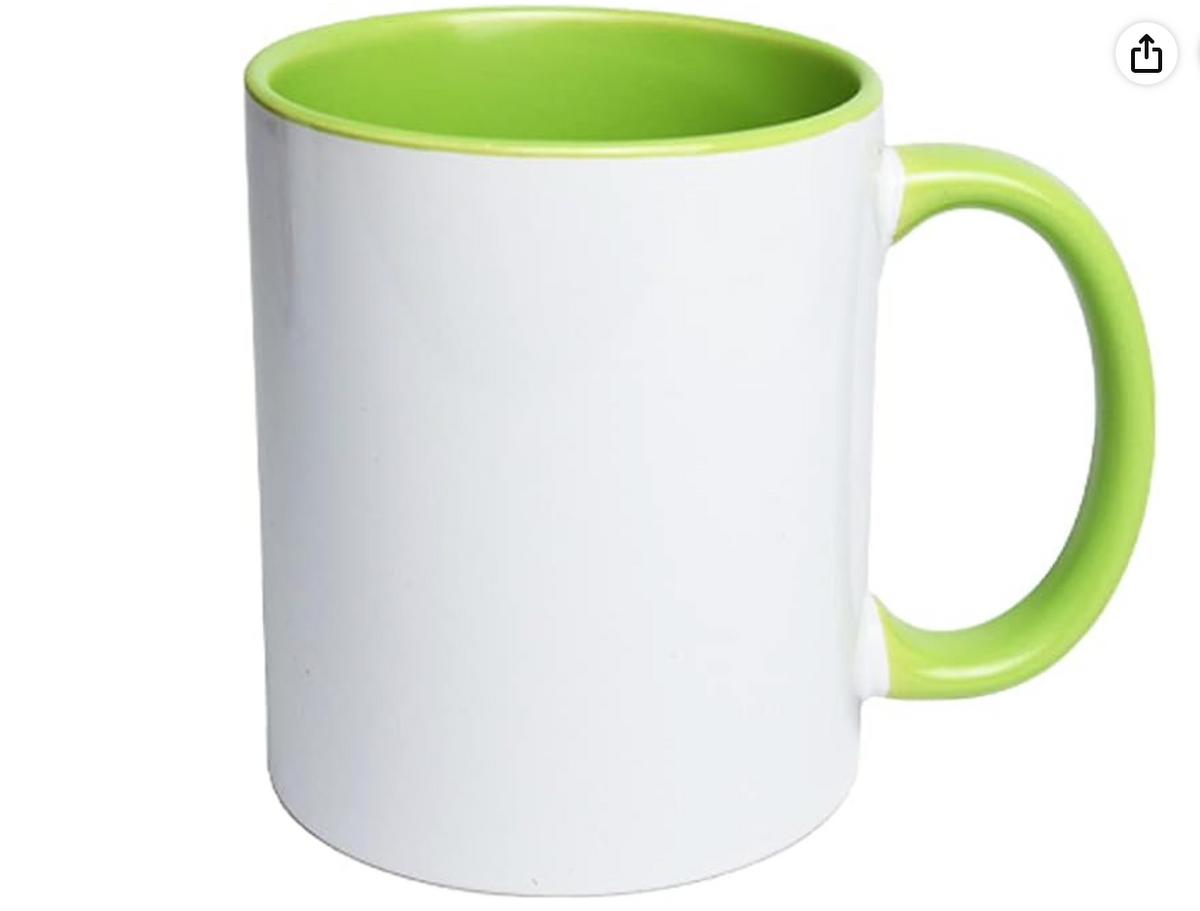 BLANK COLOURED MUGS FOR SUBLIMATION