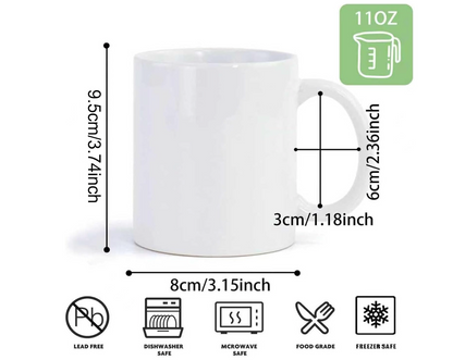 BLANK COLOURED MUGS FOR SUBLIMATION