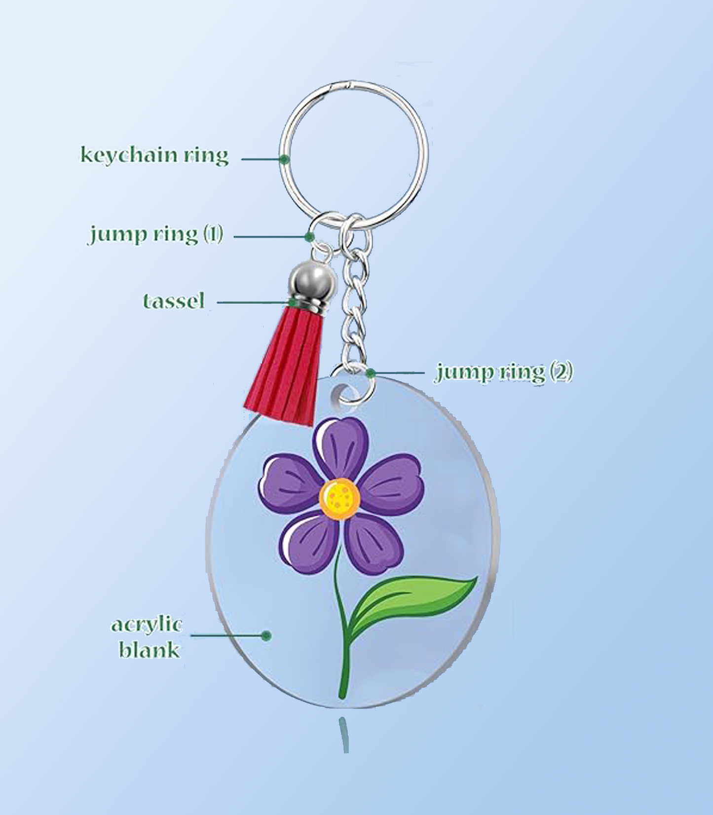 Custom Acrylic Keychain