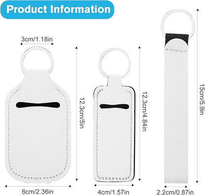 Chapstick Holder Wristlet Keychain Lanyards